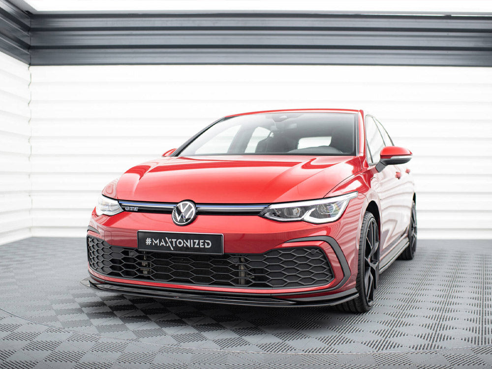 MAXTON DESIGN FRONT SPLITTER V.5 VOLKSWAGEN GOLF 8 GTI / R-LINE — photo 2