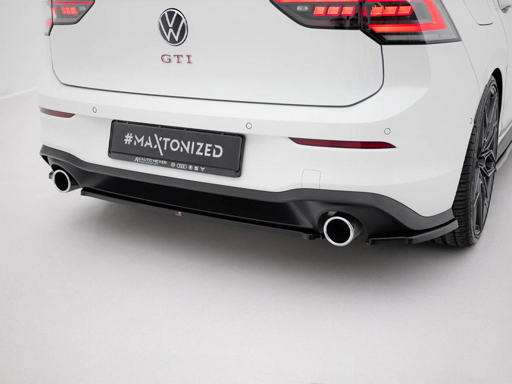 MAXTON DESIGN CENTRAL REAR SPLITTER VOLKSWAGEN GOLF 8 GTI — photo 3
