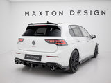 MAXTON DESIGN REAR SIDE SPLITTERS V.2 + FLAPS VOLKSWAGEN GOLF GTI / GTE MK8 — photo 2