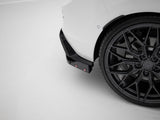 MAXTON DESIGN REAR SIDE SPLITTERS V.2 + FLAPS VOLKSWAGEN GOLF GTI / GTE MK8 — photo 4