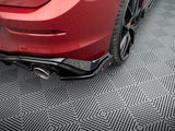 MAXTON DESIGN REAR SIDE SPLITTERS V.2 + FLAPS VOLKSWAGEN GOLF GTI / GTE MK8 — photo 6