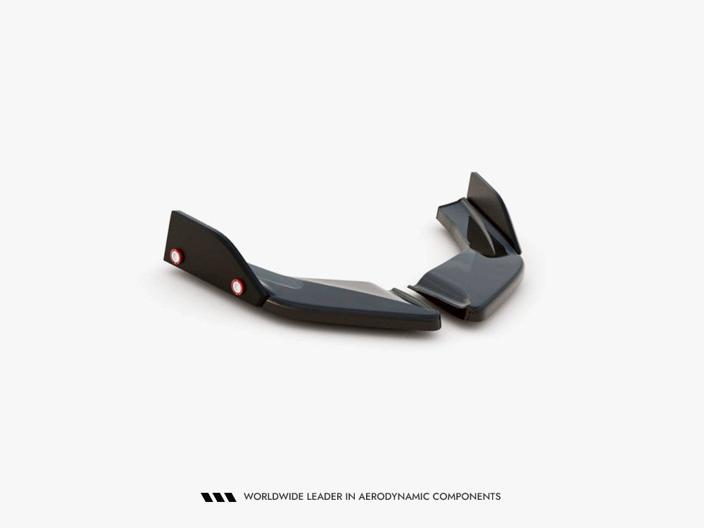 MAXTON DESIGN REAR SIDE SPLITTERS V.2 + FLAPS VOLKSWAGEN GOLF GTI / GTE MK8 — photo 8