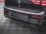 MAXTON DESIGN CENTRAL REAR SPLITTER FOR VOLKSWAGEN GOLF R MK8 — photo 3