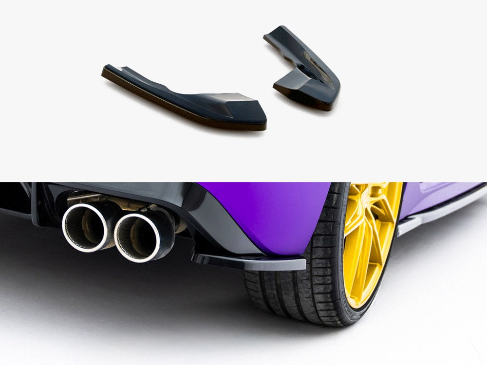 MAXTON DESIGN REAR SIDE SPLITTERS V.1 FOR VOLKSWAGEN GOLF R MK8 — photo 1