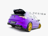 MAXTON DESIGN REAR SIDE SPLITTERS V.1 FOR VOLKSWAGEN GOLF R MK8 — photo 2