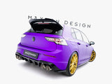 MAXTON DESIGN REAR SIDE SPLITTERS V.3 FOR VOLKSWAGEN GOLF R MK8 — photo 2