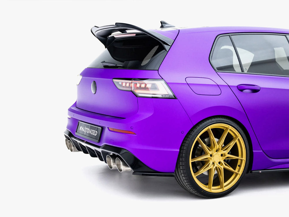 MAXTON DESIGN REAR SIDE SPLITTERS V.3 FOR VOLKSWAGEN GOLF R MK8 — photo 4