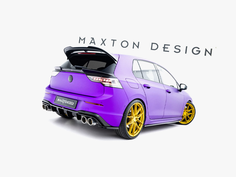 MAXTON DESIGN REAR SIDE SPLITTERS V.4 FOR VOLKSWAGEN GOLF R MK8 — photo 2