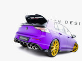 MAXTON DESIGN REAR SIDE SPLITTERS V.6 + FLAPS VOLKSWAGEN GOLF R MK8 — photo 3