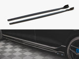MAXTON DESIGN SIDE SKIRTS DIFFUSERS V.2 + FLAPS VOLKSWAGEN GOLF R MK8 — photo 1