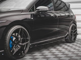 MAXTON DESIGN SIDE SKIRTS DIFFUSERS V.2 + FLAPS VOLKSWAGEN GOLF R MK8 — photo 3