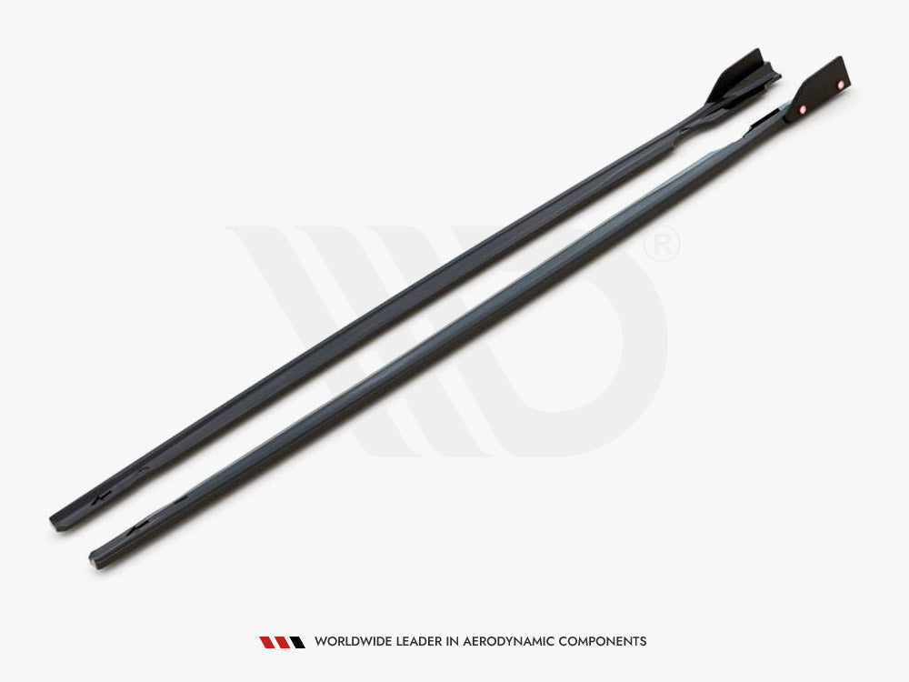 MAXTON DESIGN SIDE SKIRTS DIFFUSERS V.2 + FLAPS VOLKSWAGEN GOLF R MK8 — photo 5