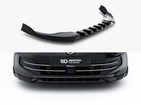 MAXTON DESIGN FRONT SPLITTER V.1 VOLKSWAGEN GOLF MK8 FACELIFT — photo 1