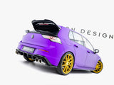 MAXTON DESIGN LOWER SPOILER CAP 3D VOLKSWAGEN GOLF R MK8 FACELIFT — photo 2