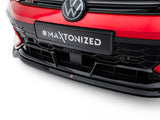 MAXTON DESIGN FRONT SPLITTER V.4 VOLKSWAGEN GOLF GTI CLUBSPORT MK8 FACELIFT — photo 4