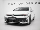 MAXTON DESIGN FRONT SPLITTER V.4 VOLKSWAGEN GOLF GTI / GTE / R-LINE MK8 FACELIFT — photo 2