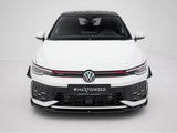 MAXTON DESIGN FRONT SPLITTER V.4 VOLKSWAGEN GOLF GTI / GTE / R-LINE MK8 FACELIFT — photo 3