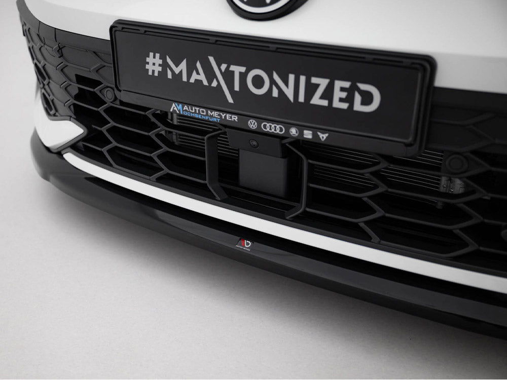 MAXTON DESIGN FRONT SPLITTER V.4 VOLKSWAGEN GOLF GTI / GTE / R-LINE MK8 FACELIFT — photo 4