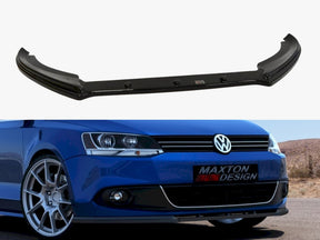MAXTON DESIGN FRONT SPLITTER VOLKSWAGEN JETTA MK6 STANDARD PRE-FACELIFT — photo 1