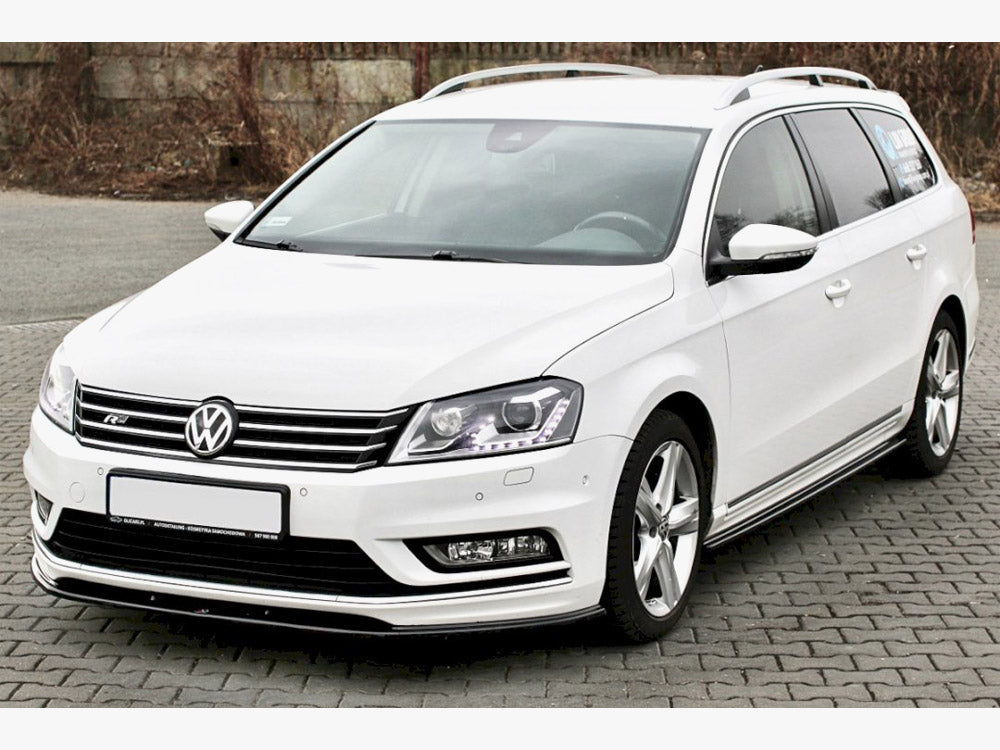 MAXTON DESIGN FRONT SPLITTER V.1 VOLKSWAGEN PASSAT R-LINE B7 — photo 2