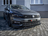MAXTON DESIGN FRONT SPLITTER V.1 VOLKSWAGEN PASSAT R-LINE B8 — photo 2
