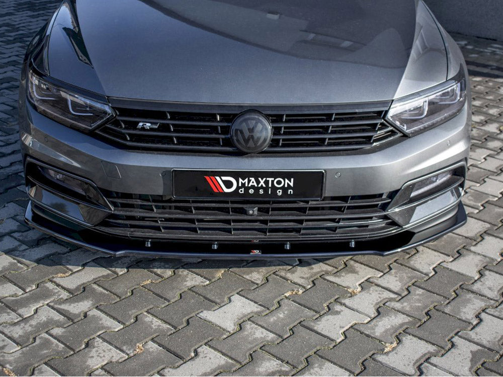 MAXTON DESIGN FRONT SPLITTER V.1 VOLKSWAGEN PASSAT R-LINE B8 — photo 4