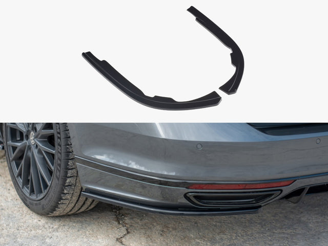MAXTON DESIGN REAR SIDE SPLITTERS VOLKSWAGEN PASSAT R-LINE B8 — photo 1
