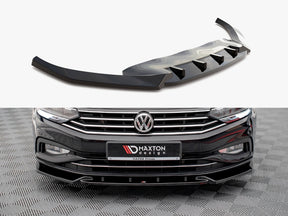 MAXTON DESIGN FRONT SPLITTER V.2 VW PASSAT B8 FACELIFT — photo 1