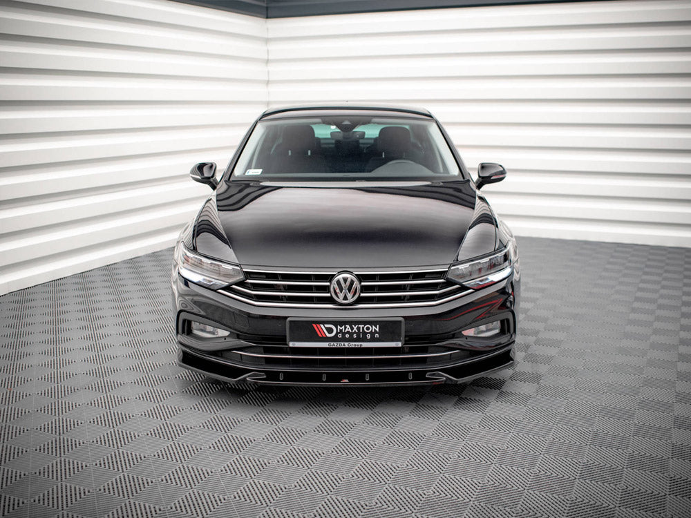 MAXTON DESIGN FRONT SPLITTER V.2 VW PASSAT B8 FACELIFT — photo 3