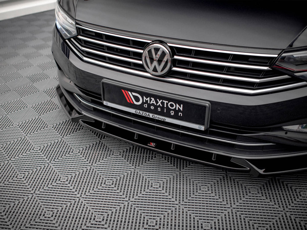 MAXTON DESIGN FRONT SPLITTER V.2 VW PASSAT B8 FACELIFT — photo 4