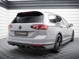 MAXTON DESIGN REAR SPLITTER VERTICAL BARS VOLKSWAGEN PASSAT R-LINE B8 FACELIFT — photo 2