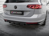 MAXTON DESIGN REAR SPLITTER VERTICAL BARS VOLKSWAGEN PASSAT R-LINE B8 FACELIFT — photo 3
