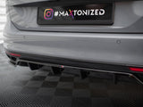 MAXTON DESIGN REAR SPLITTER VERTICAL BARS VOLKSWAGEN PASSAT R-LINE B8 FACELIFT — photo 4