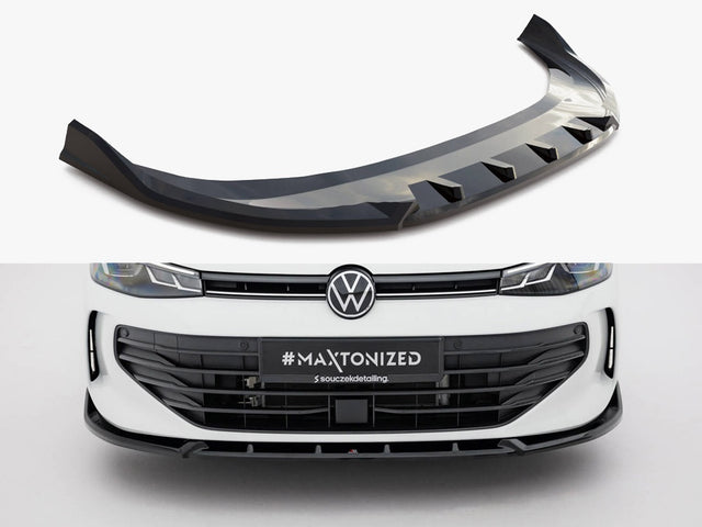 MAXTON DESIGN FRONT SPLITTER V.2 VOLKSWAGEN PASSAT B9 — photo 1