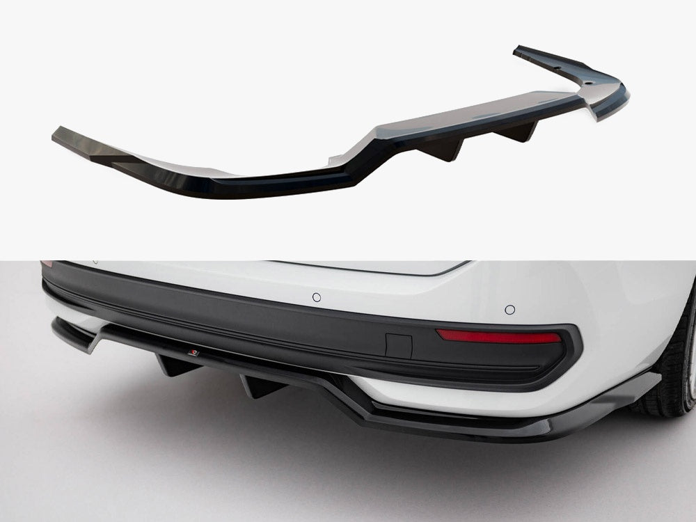 MAXTON DESIGN REAR SPLITTER VERTICAL BARS VOLKSWAGEN PASSAT B9 — photo 1