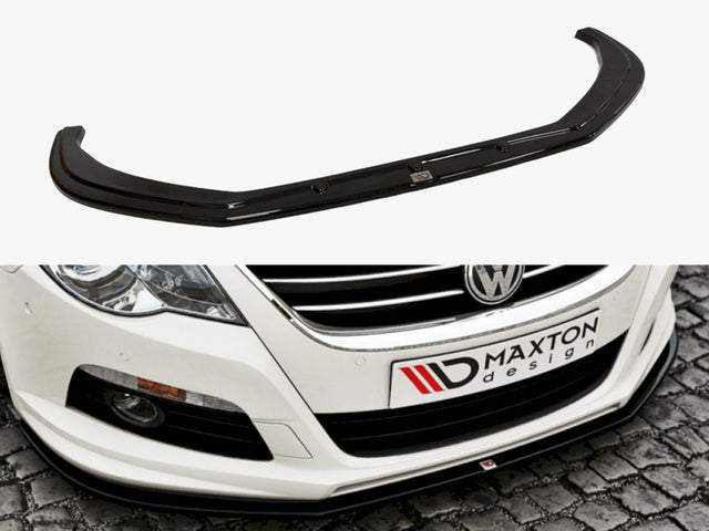 Maxton Design Front Splitter VW Passat CC R36 R-Line 2008-2012 — photo 1