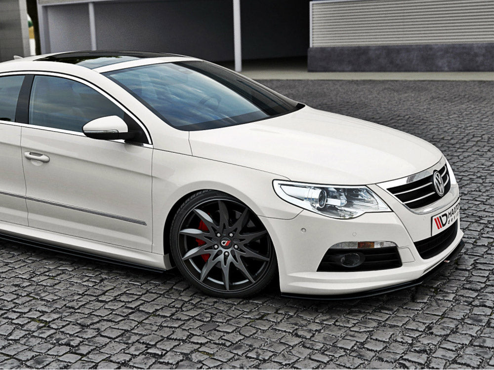 Maxton Design Front Splitter VW Passat CC R36 R-Line 2008-2012 — photo 2