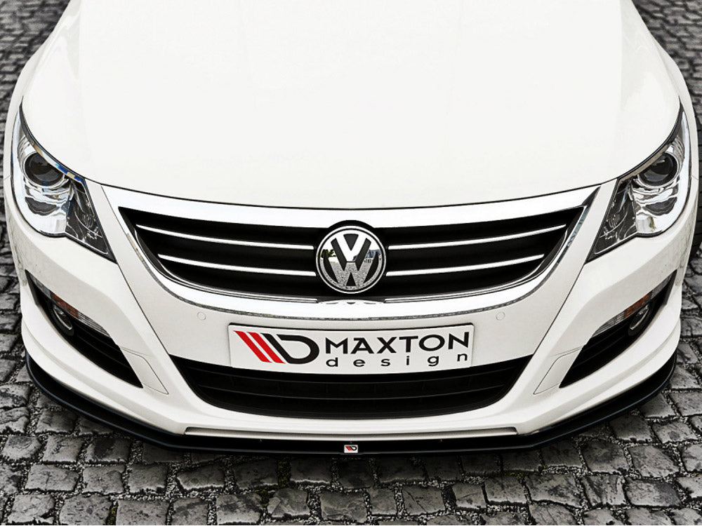 Maxton Design Front Splitter VW Passat CC R36 R-Line 2008-2012 — photo 3