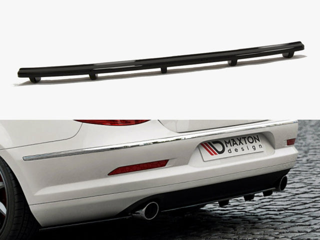 Maxton Design Rear Splitter with Vertical Bars VW Passat CC R36 R-Line 2008-2012 — photo 1