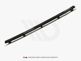 Maxton Design Rear Splitter with Vertical Bars VW Passat CC R36 R-Line 2008-2012 — photo 3