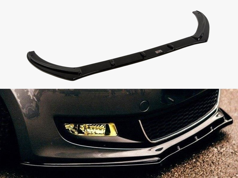 MAXTON DESIGN FRONT SPLITTER VOLKSWAGEN POLO MK5 — photo 1