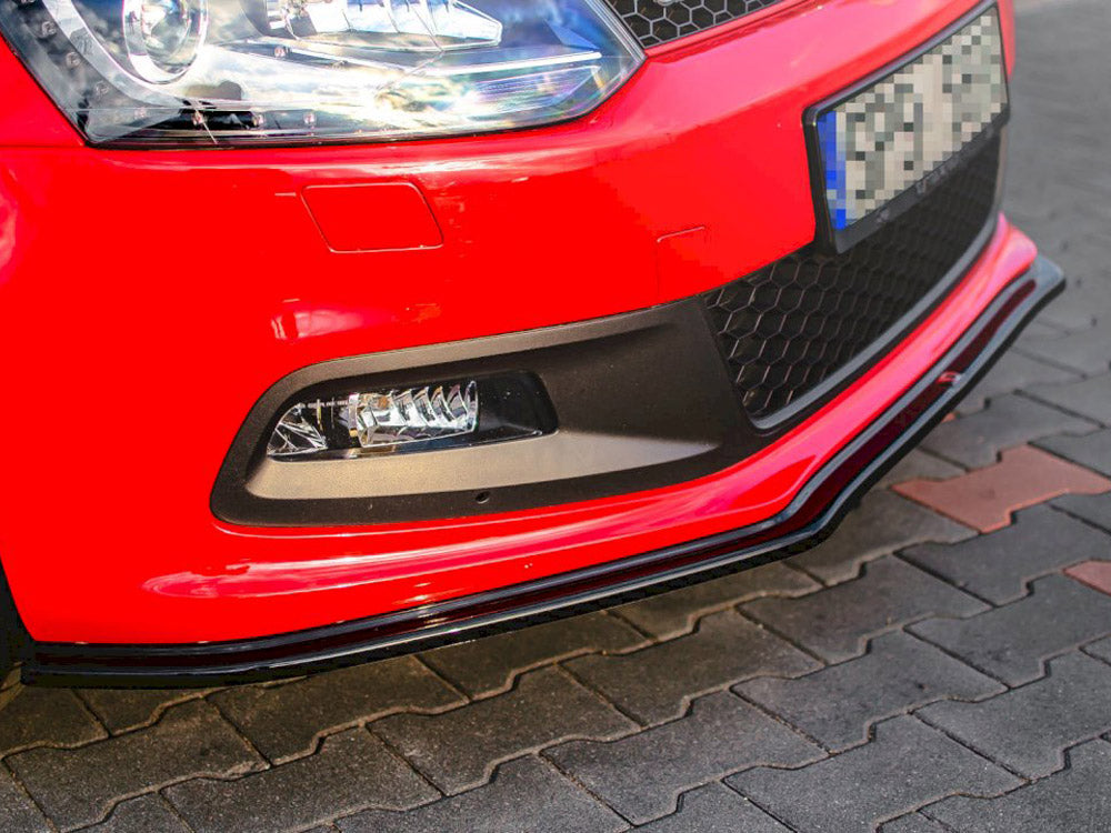 Maxton Design Volkswagen Polo GTI Mk5 Front Splitter V.2 2009-2014 — photo 1