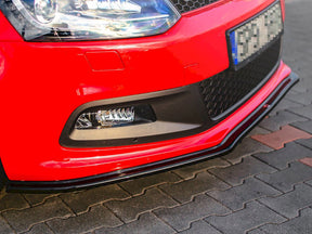 Maxton Design Volkswagen Polo GTI Mk5 Front Splitter V.2 2009-2014 — photo 1