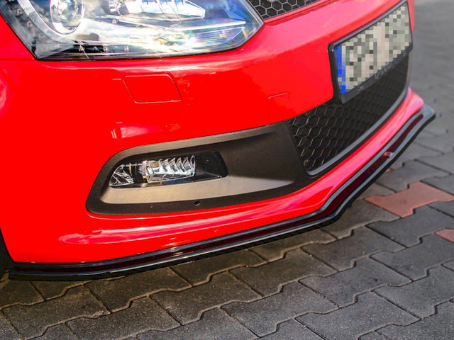 Maxton Design Volkswagen Polo GTI Mk5 Front Splitter V.2 2009-2014 — photo 1