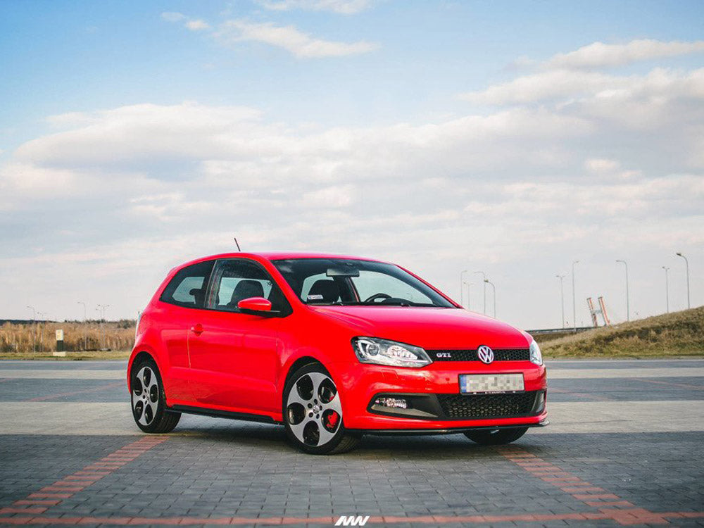 Maxton Design Volkswagen Polo GTI Mk5 Front Splitter V.2 2009-2014 — photo 2