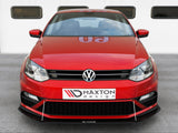 Maxton Design Front Racing Splitter - Volkswagen Polo GTI Mk5 Facelift 2014-2017 — photo 2