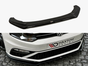 Maxton Design Front Splitter V.2 - Volkswagen Polo GTI Mk5 Facelift 2014-2017 — photo 1