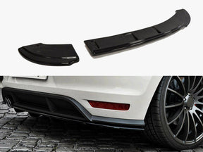 Maxton Design Volkswagen Polo GTI Mk5 Facelift Rear Splitter Vertical Bars 2014-2017 — photo 1