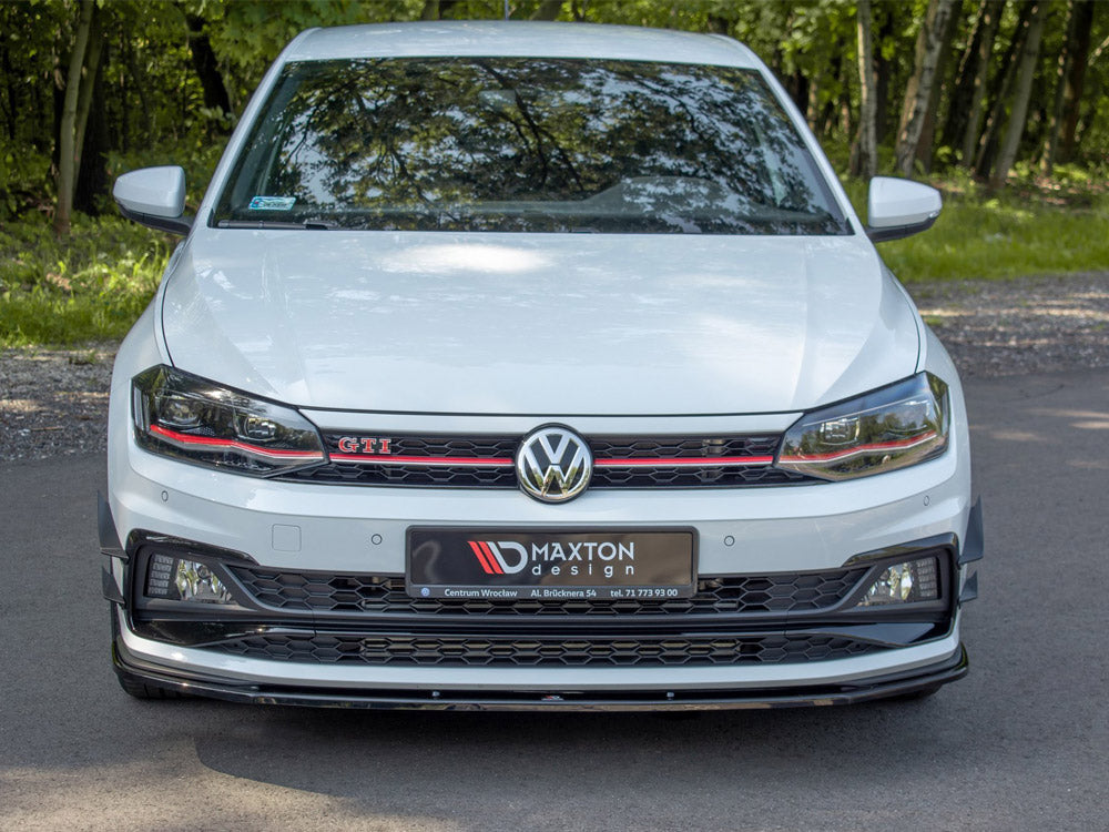 MAXTON DESIGN FRONT SPLITTER V.1 VOLKSWAGEN POLO GTI / R-LINE MK6 — photo 2