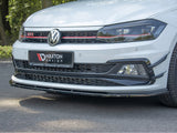 MAXTON DESIGN FRONT SPLITTER V.1 VOLKSWAGEN POLO GTI / R-LINE MK6 — photo 3